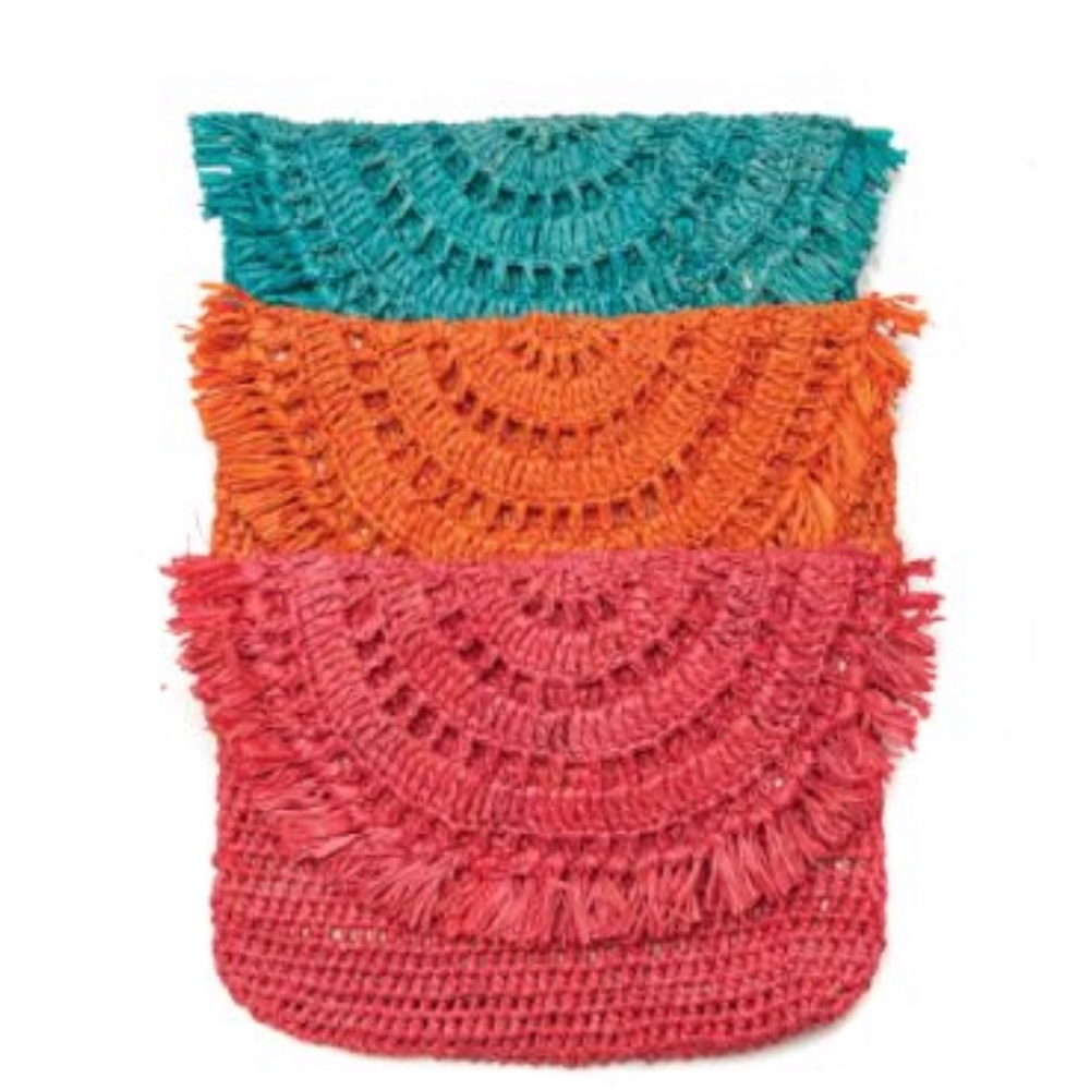 Tuckernuck Coral Mia Mini Clutch